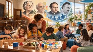 Montessori, Malaguzzi, Don Milani e Freinet nella scuola del futuro